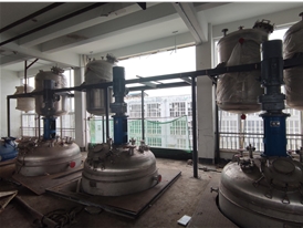 羅欣制藥攪拌設(shè)備現(xiàn)場