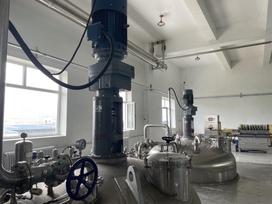 發酵罐混合攪拌器現場